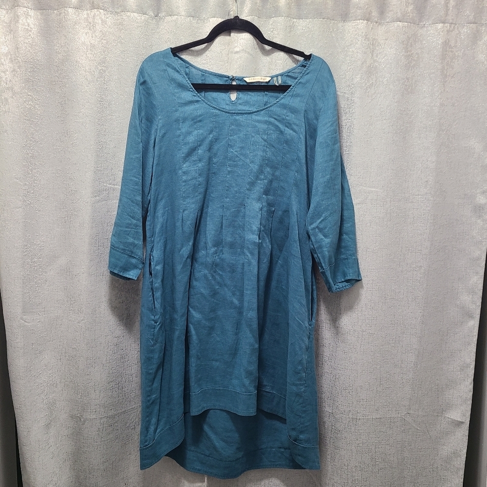 Soft Surroundings Ocean Blue Dress Or Tunic Top Sm